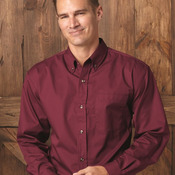 Long Sleeve Stain-Resistant Twill Shirt