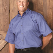 Short Sleeve Twill Shirt Tall Sizes