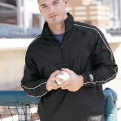 Quarter-Zip Micro Poly Pullover