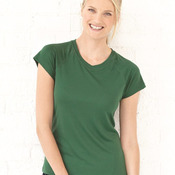 Double Dry Women's V-Neck Performance T-Shirt