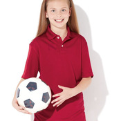 Youth Moisture Free Mesh Polo